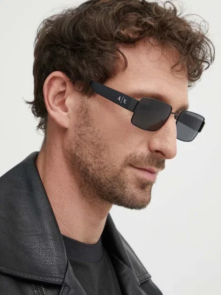 Armani Exchange ochelari de soare barbati negru