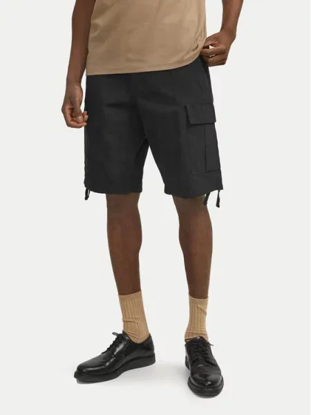 Szorty cargo Jack&jones casual czarne