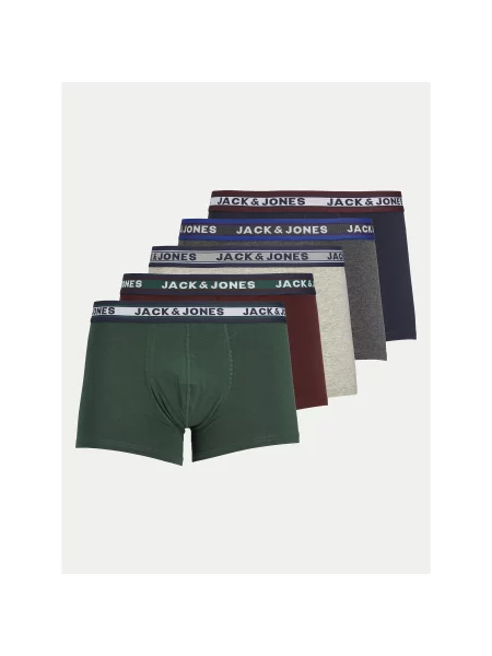 JACK & JONES Boxer trumpikės Jacoliver mišrios spalvos