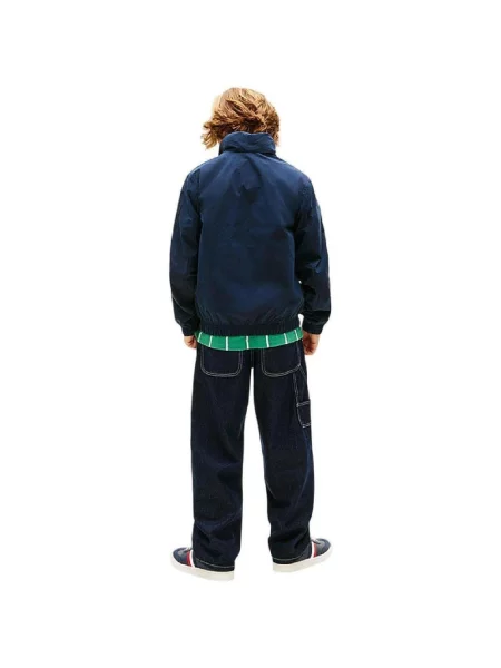 Geacă copii Tommy Hilfiger albastru