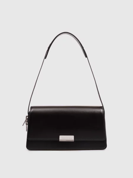 Шкіряна сумка SIREN Alexander Wang чорна