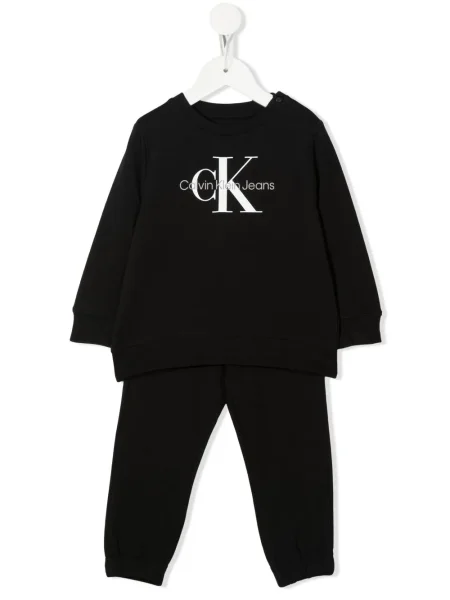 Komplet dresowy dziecięcy Calvin Klein czarny