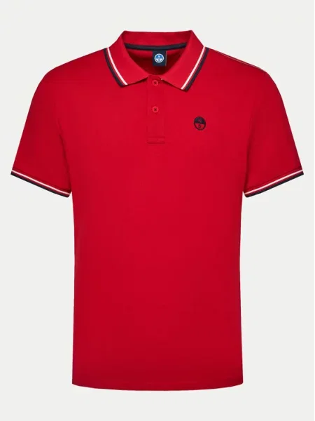 North Sails Polo czerwony
