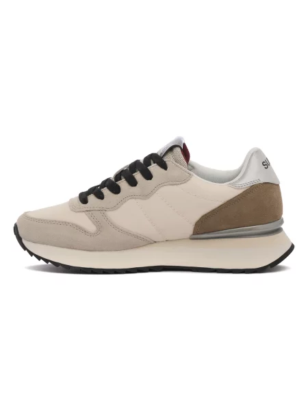 Pantofi Sun68 cu autograf alb