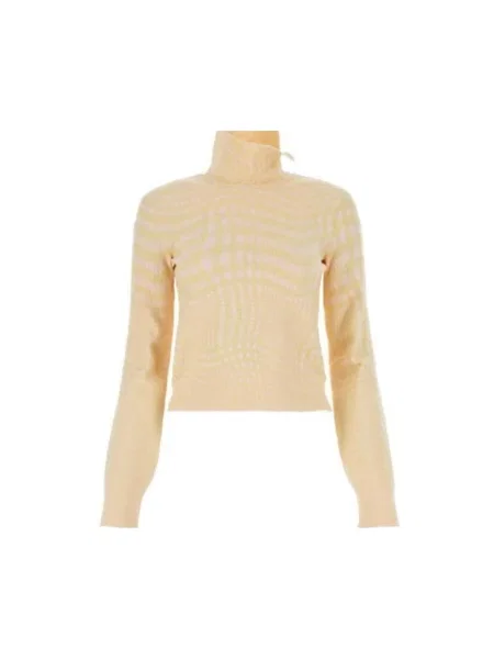 Sweter Burberry beżowy
