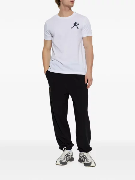 Tricou Lacoste cu imagine alb