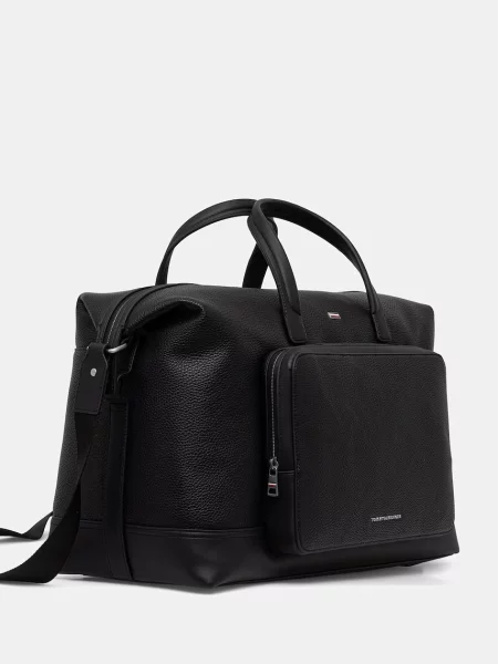 TOMMY HILFIGER Geantă de weekend negru