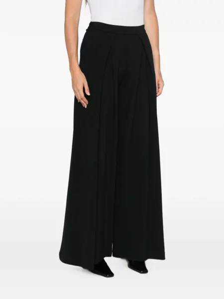 Pantaloni palazzo Bye negru