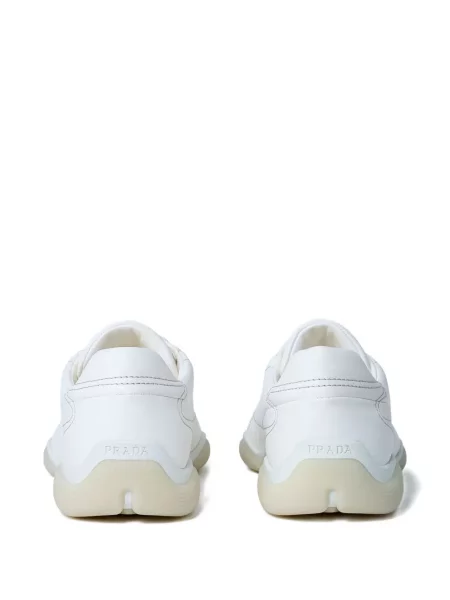 Sneakerși Prada alb