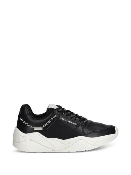 Sneakerși Armani Exchange negru