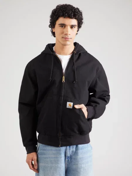 Dzseki Carhartt WIP OG Active Jacket UNISEX Black Rinsed S fekete