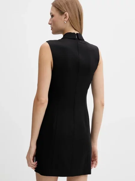 Платье мини Armani Exchange черное