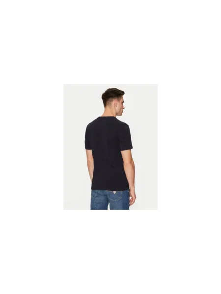 Guess Póló Sötétkék Slim Fit kék
