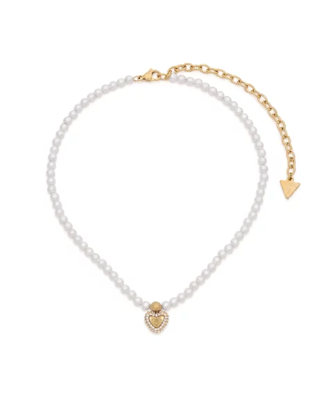 Guess Ogrlica bela