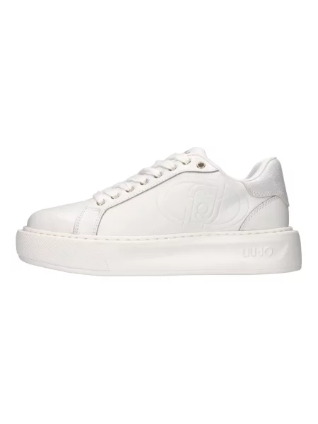 Sneakersy Liu Jo skórzane białe