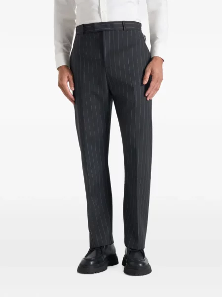 Pantaloni Manière De Voir de lână gri