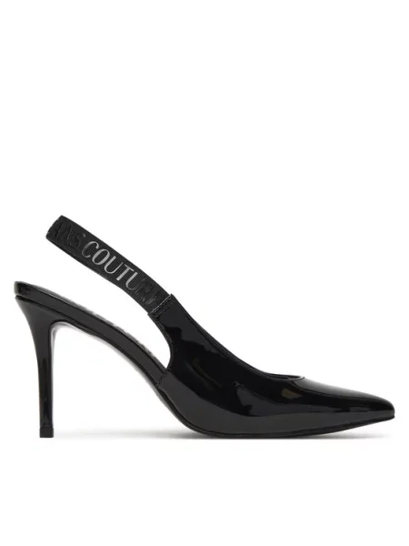 Versace Jeans Couture Čevlji z visoko črna