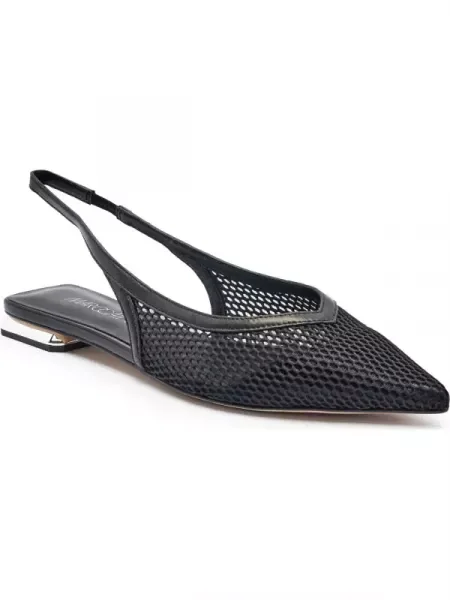 Marc Cain Pantofi cu adaos de piele negru