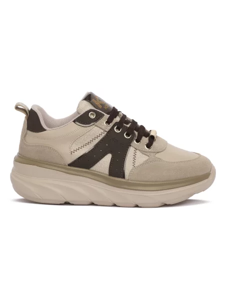 Pantofi Keys alb