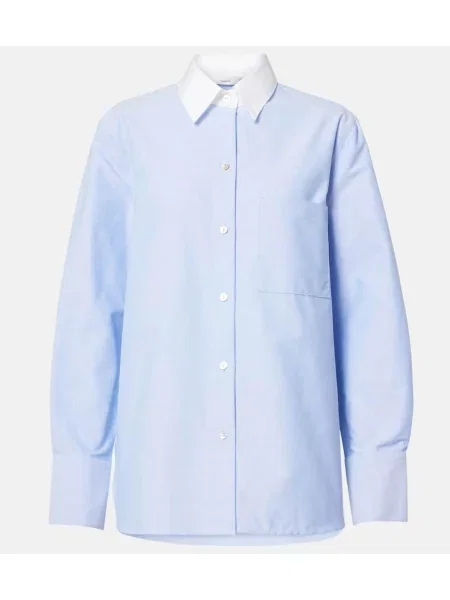 Cămașă Vince din țesătură twill albastru