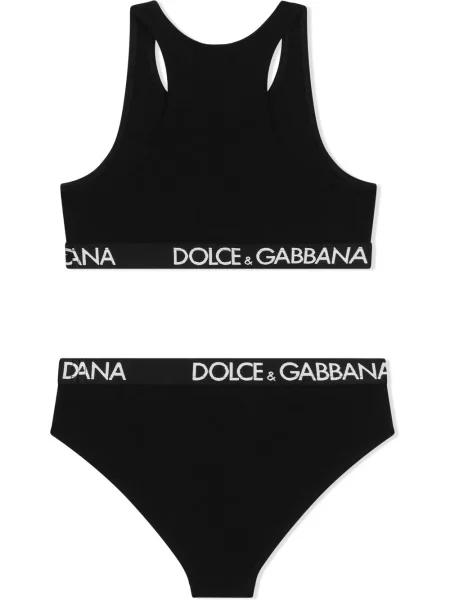 Majtki dziecięce Dolce And Gabbana czarne