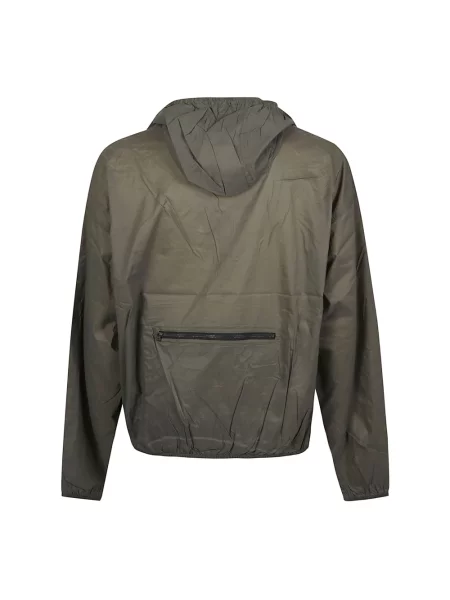 Kurtka The North Face z kapturem czerwona