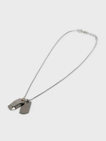 Diesel Colier argintiu