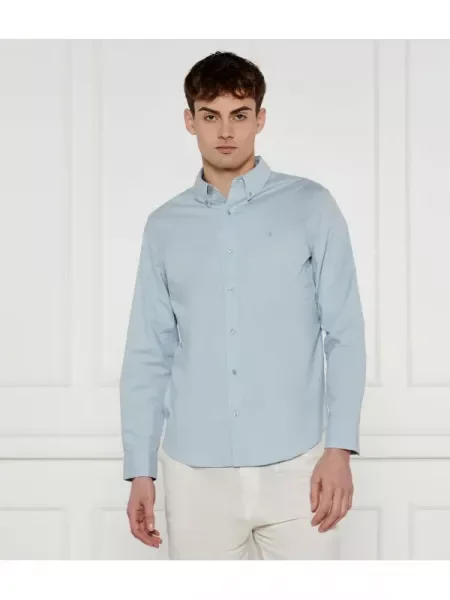 Calvin Klein Jeans Cămașă OXFORD albastru