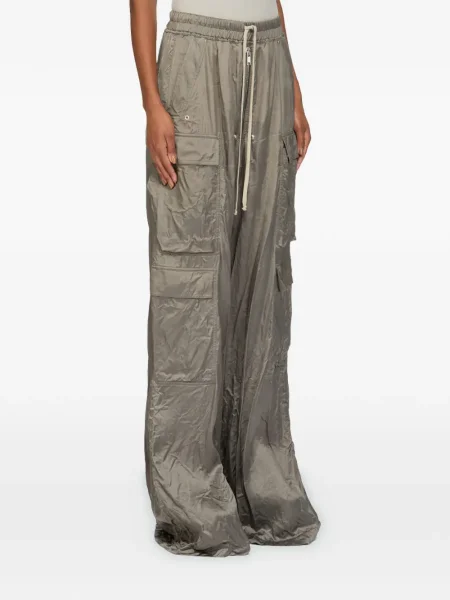 Sznurek ściągający spodnie cargo Rick Owens szare