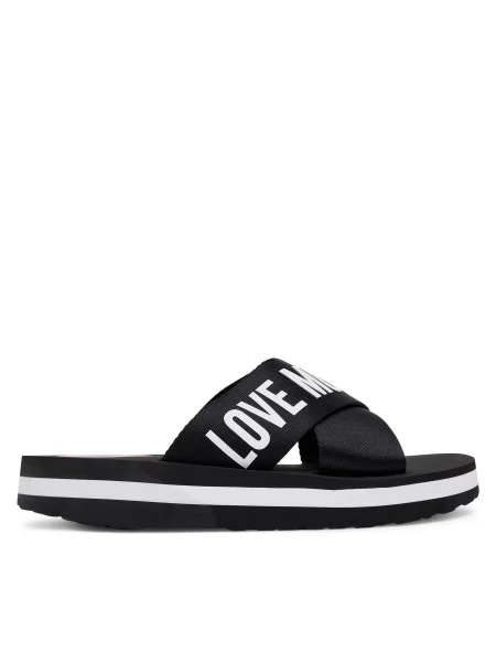 Natikači LOVE MOSCHINO črna