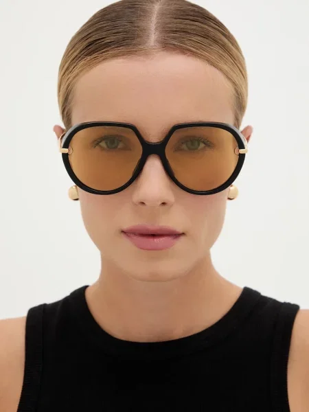 Bottega Veneta napszemüveg fekete
