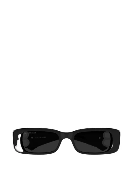 Okulary przeciwsłoneczne Balenciaga Eyewear z logo czarne