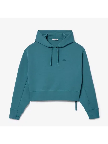 Lacoste Bluza Z Kapturem Jogger niebieska