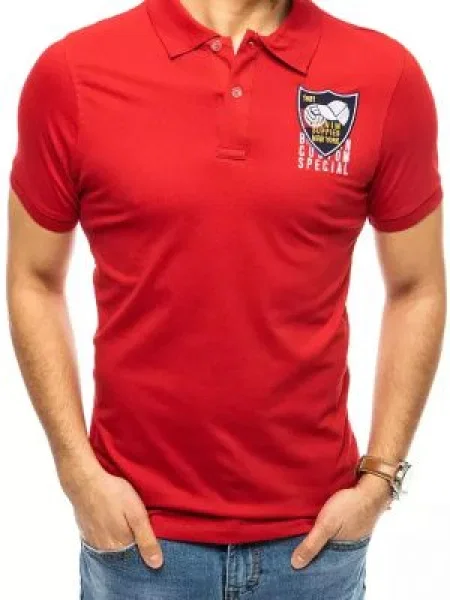 Polo majica Dstreet rdeča