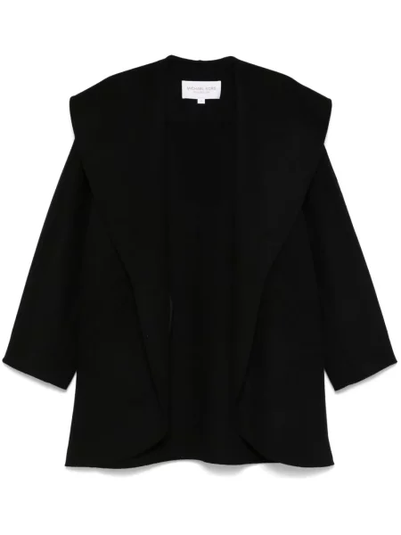 Spódnica midi Michael Kors Collection z kaszmiru do kolan czarna