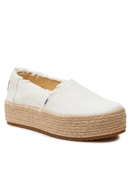 Toms Еспадрильї Valencia білий