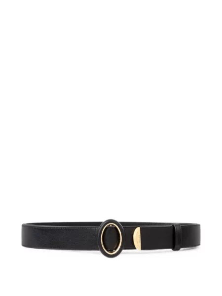Cu centură curea Givenchy din piele negru