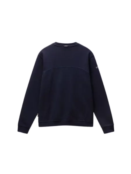 Bluza Napapijri Badge granatowa S niebieska