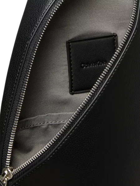 Geantă Calvin Klein cu imagine negru