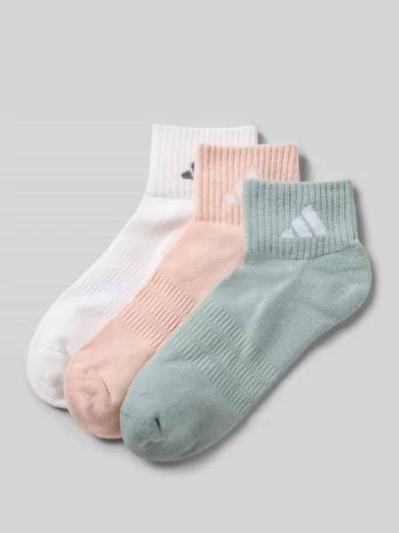 SKARPETY CUSHIONED SPORTSWEAR ANKLE SOCKS 3 PAIR PACK białe