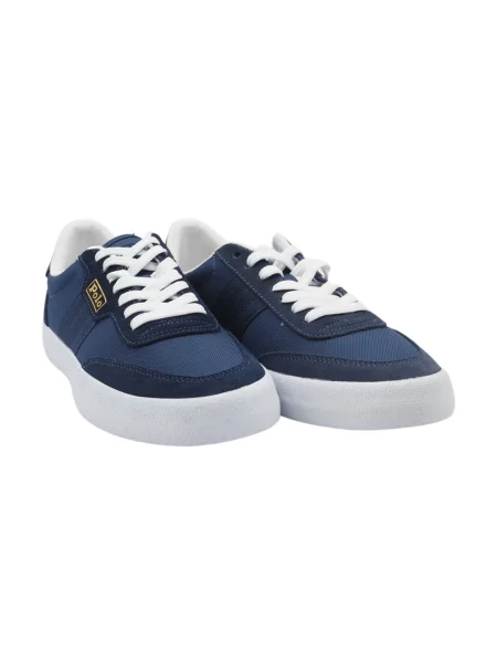Sneakersy Ralph Lauren zamszowe niebieskie
