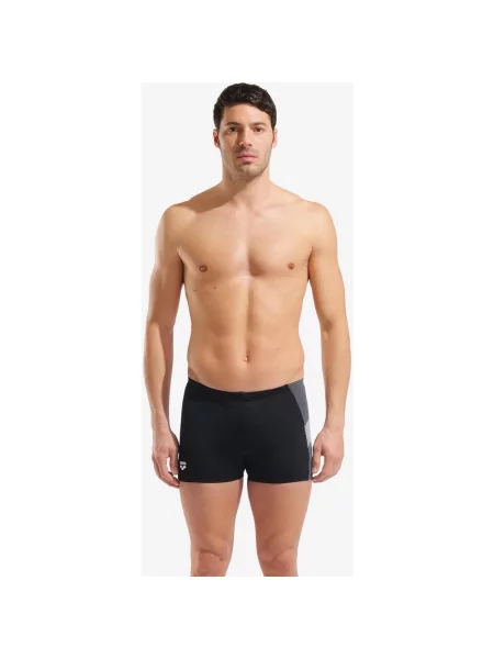 Kąpielówki arena Printed Splice short ciemnoszary 80 czarny