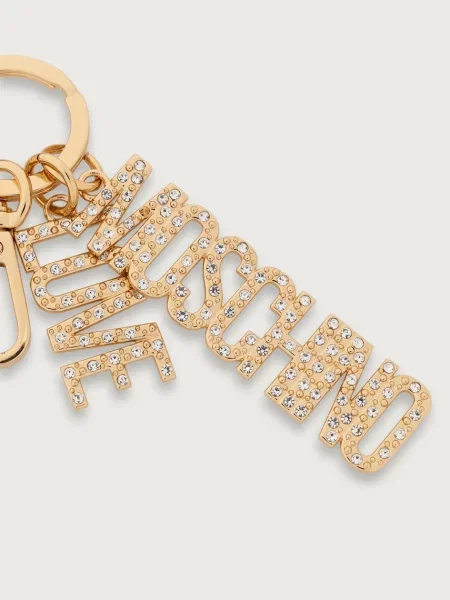 Love Moschino obesek za ključe kovinski