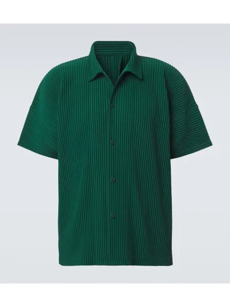 Cămașă Homme Plisse Issey Miyake verde