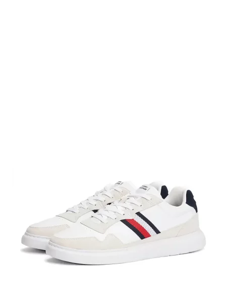 Sneakerși Tommy Hilfiger alb