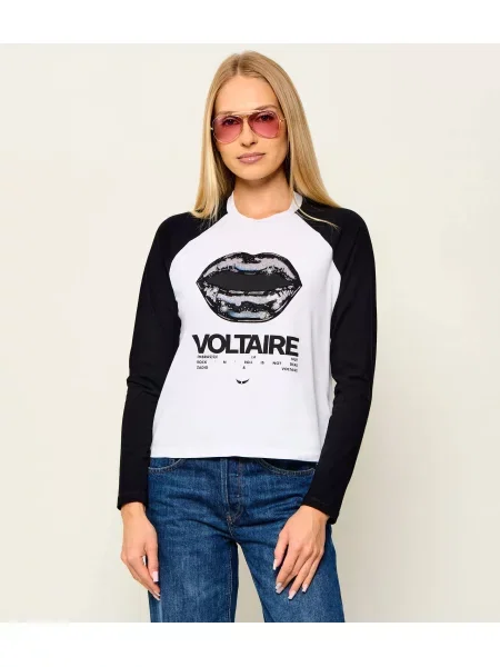 Zadig&Voltaire Bluză Walkra alb