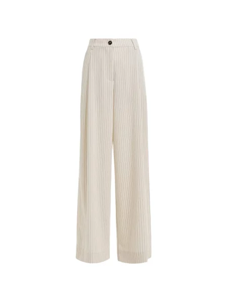 Dungat subțire pantaloni Essentiel Antwerp alb