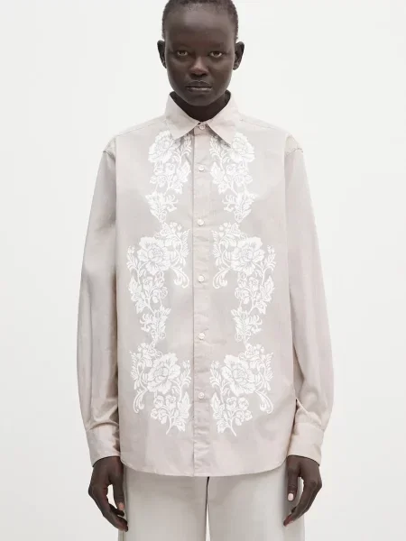Сорочка Aries Lace Overprinted Poplin Shirt