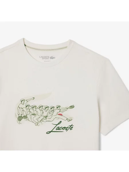 Футболка Lacoste белая
