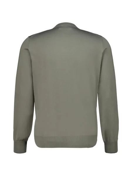 Pulover Brunello Cucinelli cu decolteu rotund verde